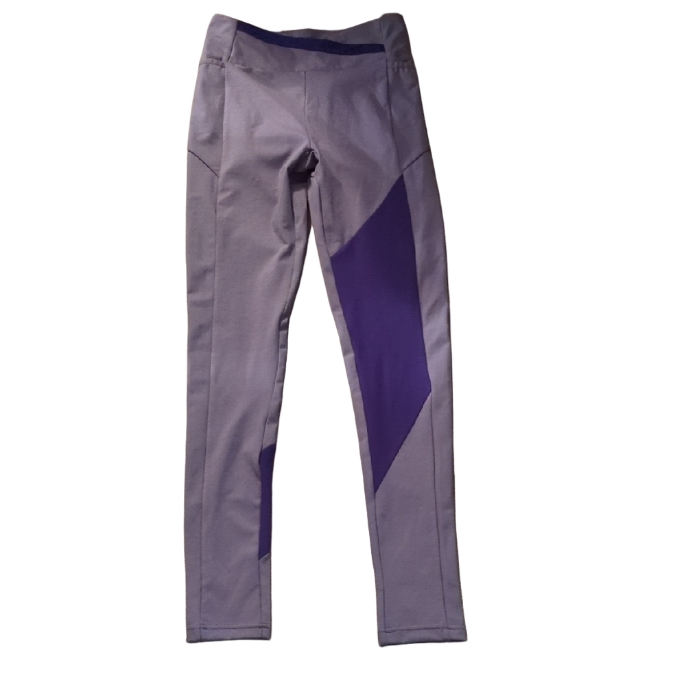 Gymshark Assymetrical Steel Blue/ Indigo Leggings Size Small